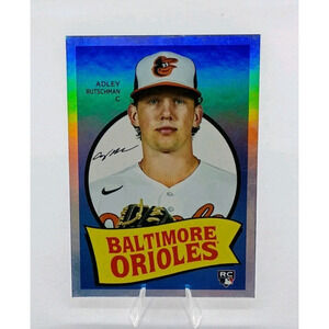 Adley Rutschman Catcher #69T-7 2023 Topps Rookie Card Refractor